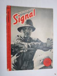 Signal nr 1942 nr 6, 2. marshäftet, Generalöverste Rommel,Som tjuvar under natten, Också i ulven döljer sig ett lamm -german proganda magazine in swedish