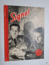 Signal nr 1941 nr 17, 1. septemberhäftet; Stalins son ger sig, Sovjetryssarna kommo..., Det stora ökenslaget, Den besegrade... -german proganda magazine in swedish
