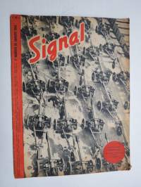 Signal 1943 no 1; Classe 1943, Les plus forts, Des gorges de la Volga, La Femme aux opus, Avec les Wallons per Leon Degrelle -german propaganda magazine in french