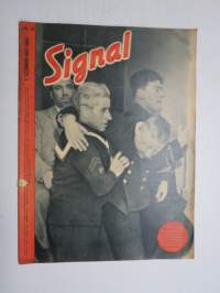 Signal 1943 no 23; Neue Waffen gegen Bomber, Speer läst zaubern, Zer Zug nach Westen, Bastard auf Schienen, Kultur im kleinem -german propaganda magazine in german