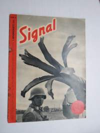 Signal 1941 nr 21; Eksplosion i Kanonlöbet, Livet Moskva i 1941, Tyske Flyvemaskiner ved den finske Front, Dnejpr -german propaganda magazine in danish