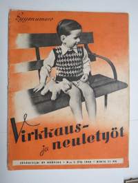 Virkkaus ja neuletyö 1948 nr 3 syysnumero