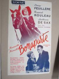 Mamsselli Bonaparte Mamsell - Edwige Feuillére, Raymond Rouleau, Guillaume De Sax, ohjaus Maurice Tournier -elokuvajuliste / movie poster