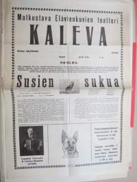 Susien sukua (Hal G. Everts), pääosassa koira Strongheart, ohjaus Laurence Trimble -elokuvajuliste / movie poster