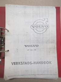 Volvo PV 444-445 Verkstadshandbok -korjaamokirja -ruotsinkielinen, KOPIO + PV 444 D Instruktionbok käyttöohjekirja kopiona, ruotsinkielinen