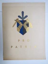 Pro Patria -kirjoituslehtiö 1940-luvulta