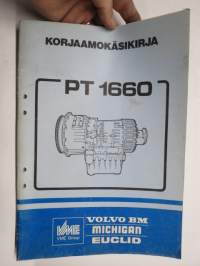 Volvo BM L150 - Michigan - Euclid - VME PT 1660 vaihteisto Korjaamokäsikirja