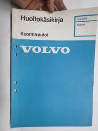 Volvo Kuorma-autot Huoltokäsikirja osa 8 (80) Maalaus  -korjaamokirjasarjan osa