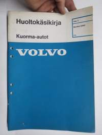 Volvo Kuorma-autot Huoltokäsikirja osa 2 Moottori D39C, F4 -korjaamokirjasarjan osa