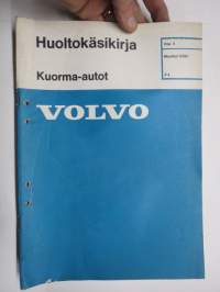 Volvo Kuorma-autot Huoltokäsikirja osa 2 Moottori D39C, F4 -korjaamokirjasarjan osa