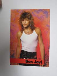 Bon Jovi -lehtikilpailun (Suosikki) vastauskortti