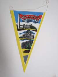 Helsinki - Helsingfors -matkailuviiri / souvenier pennant