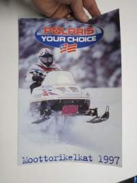 Polaris 1997 - moottorikelkat -myyntiesite, sales brochure