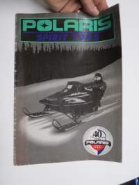 Polaris 1995 - moottorikelkat -myyntiesite, sales brochure