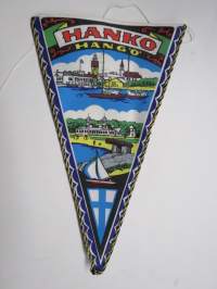 Hanko - Hangö -matkailuviiri / souvenier pennant