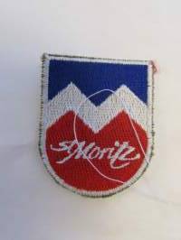 St Moritz -kangasmerkki / badge