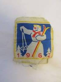 1963 -kangasmerkki / badge
