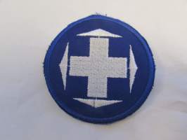 Vapaaehtoinen Pelastuspalvelu -kangasmerkki / badge