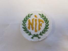Nif -kangasmerkki / badge