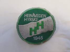 Heinäveden Hyrske 1945 -kangasmerkki / badge