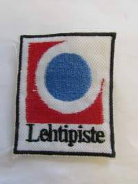 Lehtipiste -kangasmerkki / badge