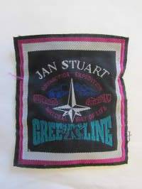 Jan Stuart -kangasmerkki / badge