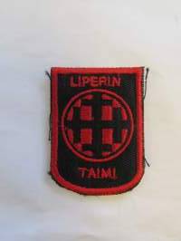 Liperin taimi -kangasmerkki / badge