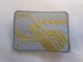 SAHL -kangasmerkki / badge