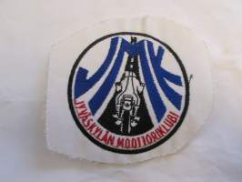 Jyväskylän Moottoriklubi -kangasmerkki / badge