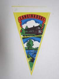 Kotka - Langinkoski -matkailuviiri / souvenier pennant