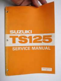 Suzuki TS125 service manual -korjaamokirja