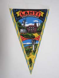 Lahti - Kaupungintalo -matkailuviiri / souvenier pennant