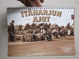 Itäharjun ajot 1955-1965 (Turku), kuva-albumi, 100 kpl painos, numeroitu 48/100 -Itäharju car & motorcycle races, picture album, limited edition