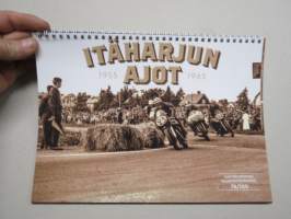 Itäharjun ajot 1955-1965 (Turku), kuva-albumi, 100 kpl painos, numeroitu 78/100 -Itäharju car & motorcycle races, picture album, limited edition