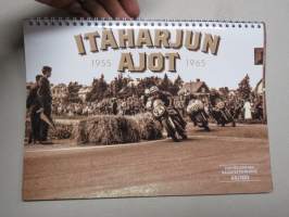 Itäharjun ajot 1955-1965 (Turku), kuva-albumi, 100 kpl painos, numeroitu 49/100 -Itäharju car & motorcycle races, picture album, limited edition