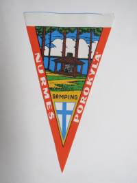Nurmes - Porokylä -matkailuviiri / souvenier pennant