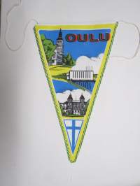 Oulu -matkailuviiri / souvenier pennant