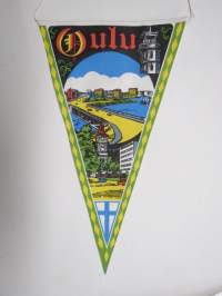 Oulu -matkailuviiri / souvenier pennant