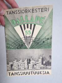 Dallapé Tanssiorkesteri - Valikoima lauluja tanssiuutuuksiin vihko nr 55