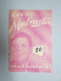 Georg Malmsten Iskusävelmiä nr 26