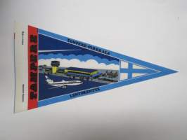 Tampere - Pirkkala, lentokenttä -matkailuviiri / souvenier pennant