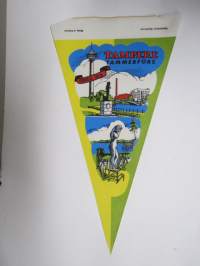 Tampere - Tammerfors -matkailuviiri / souvenier pennant