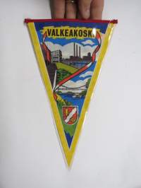 Valkeakoski (2-puolinen muoivssa) -matkailuviiri / souvenier pennant