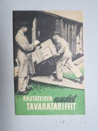 Rautateiden uudet tavaratariffit