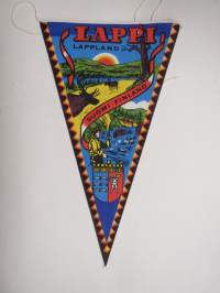 Lappi -matkailuviiri / souvenier pennant