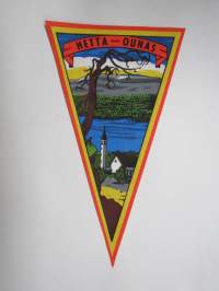 Lappi - Hetta - Ounas -matkailuviiri / souvenier pennant