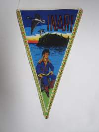 Lappi - Inari -matkailuviiri / souvenier pennant