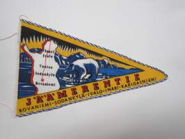 Lappi - Jäämerentie -matkailuviiri / souvenier pennant