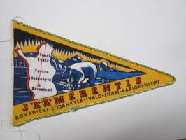 Lappi - Jäämerentie -matkailuviiri / souvenier pennant