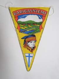 Lappi - Karigasniemi -matkailuviiri / souvenier pennant